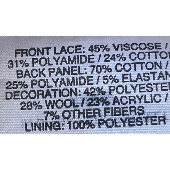 J Crew Women’s Fringe Tweed Lace Black White Sleeveless Top Sz Small - Picture 10 of 11